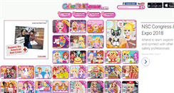 Desktop Screenshot of colorgirlgames.com